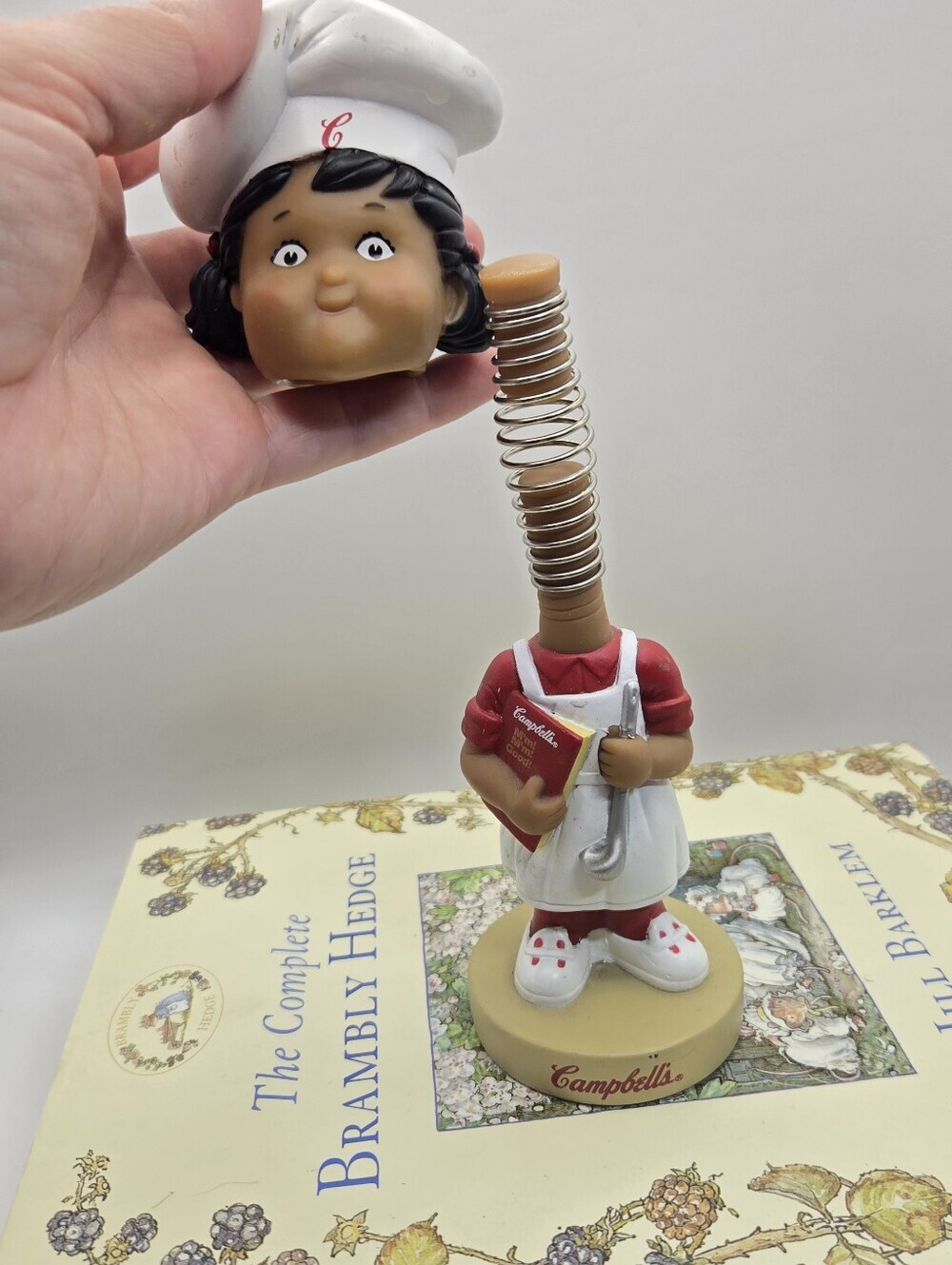 2002 Campbell's Soup Kids Chef Bobblehead Doll - Picture 3 of 6